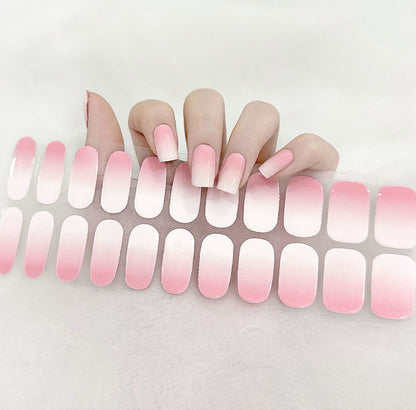 Pink to White Gradient